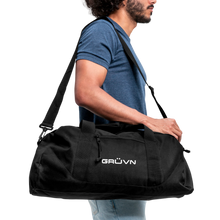 Load image into Gallery viewer, GRÜVN Recycled Duffel Bag - 4 Colors - black