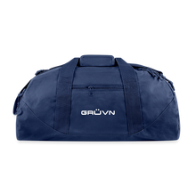 Load image into Gallery viewer, GRÜVN Recycled Duffel Bag - 4 Colors - navy