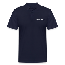 Load image into Gallery viewer, GRÜVN Men's Pique Polo Shirt - 3 Colors - midnight navy