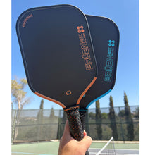 Load image into Gallery viewer, GRUVN BRUZN-16X pickleball paddle full foam power durable grit elongated