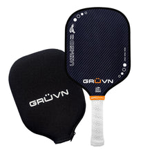 Load image into Gallery viewer, GRUVN LAZR-16HD Full Foam Pickleball Paddle hybrid shape kevlar-carbon fiber blue