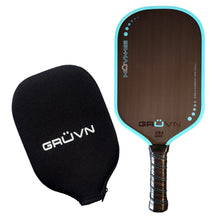 Load image into Gallery viewer, GRUVN MUVN-16E thermoformed pickleball paddle blue elongated short handle