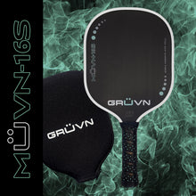 Load image into Gallery viewer, GRUVN MUVN-16S thermoformed pickleball paddle carbon fiber standard shape 16mm core
