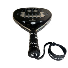 Load image into Gallery viewer, GRÜVN GREAT BUSTARD 1.0 18K Diamond Padel Racket - Chrome Smile