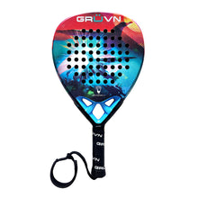 Load image into Gallery viewer, GRÜVN GREAT BUSTARD 1.0 18K Diamond Padel Racket - Vivid