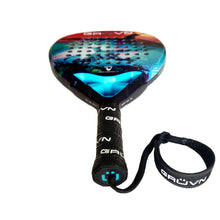 Load image into Gallery viewer, GRÜVN GREAT BUSTARD 1.0 18K Diamond Padel Racket - Vivid