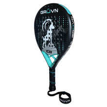 Load image into Gallery viewer, GRUVN Padel Racket Teardrop Shape 12K Carbon Fiber Pop Tennis Racket IBEX 1.0 12K Chockstone