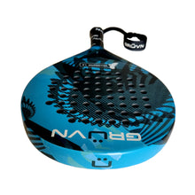 Load image into Gallery viewer, GRÜVN Padel Racket Carbon Pop Tennis Racket WALLCREEPER 1.0 Carbon Blue Myth