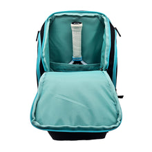 Load image into Gallery viewer, GRUVN Pickleball Bag Small Court Backpack With Fence Hook Shoe Compartment Racquet Padel Bag- Black