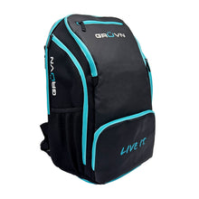 Load image into Gallery viewer, GRUVN Pickleball Bag Small Court Backpack With Fence Hook Shoe Compartment Racquet Padel Bag- Black