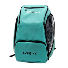 Load image into Gallery viewer, GRUVN Pickleball Bag Small Court Backpack With Fence Hook Shoe Compartment Racquet Padel Bag- Blue