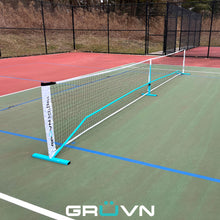Load image into Gallery viewer, GRUVN portable pickleball net with bag blue