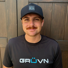 Load image into Gallery viewer, GRUVN snapback hat black pickleball