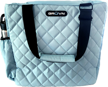 Load image into Gallery viewer, GRUVN pickleball tote bag women's racket racquet bag blue