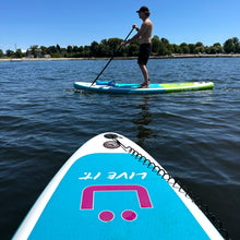 Load image into Gallery viewer, SUP Inflatable Paddle Board Package 10'6 x 33 All Around Round Nose  iSUP GRUVN