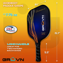 Load image into Gallery viewer, Pickleball Paddle Composite USAPA Approved Launch-C GRUVN