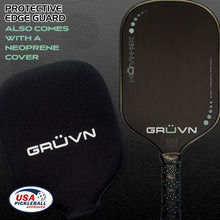 Load image into Gallery viewer, MÜVN-16X Pickleball Paddle - Mint with Black Edge Guard
