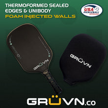 Load image into Gallery viewer, thermoformed pickleball paddle GRUVN MUVN-16X  unibody mint
