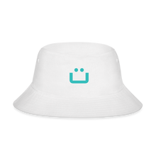Load image into Gallery viewer, GRÜVN Bucket Hat - Teal Blue & Smile (5 Colors) - white