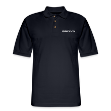 Load image into Gallery viewer, GRÜVN Men's Pique Polo Shirt - 3 Colors - midnight navy