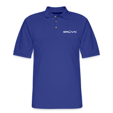 Load image into Gallery viewer, GRÜVN Men's Pique Polo Shirt - 3 Colors - royal blue