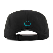 Load image into Gallery viewer, GRUVN 5 panel hat sport hat black