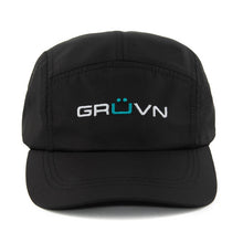 Load image into Gallery viewer, GRUVN 5 panel hat sport hat black