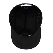 Load image into Gallery viewer, GRUVN 5 panel hat sport hat black