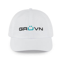 Load image into Gallery viewer, GRUVN sport hat running hats white performance dri fit hat