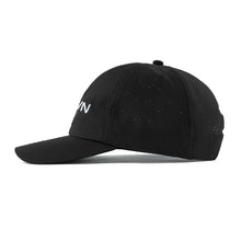 Load image into Gallery viewer, GRUVN hats dry fit performance hat black
