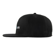 Load image into Gallery viewer, GRUVN black fitted hat cap