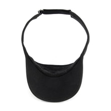 Load image into Gallery viewer, Black GRUVN visor for women and men