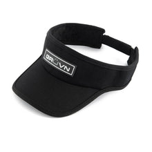 Load image into Gallery viewer, Black Visor GRUVN with patch for women and men