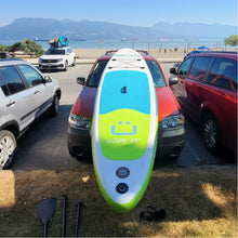 Load image into Gallery viewer, GRUVN All Around Paddle Board package 10'6 iSUP
