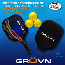 Load image into Gallery viewer, Best Composite Pickleball Paddle USAPA Approved GRUVN Launch-C