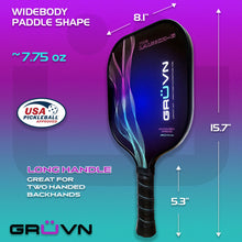 Load image into Gallery viewer, Best Pickleball Paddle Graphite USAPA Approved GRÜVN
