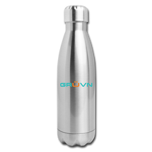 Load image into Gallery viewer, GRÜVN Insulated Stainless Steel Water Bottle - Blue & Orange (3 Styles) - silver