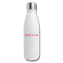Load image into Gallery viewer, GRÜVN Insulated Stainless Steel Water Bottle - Pink (3 Styles) - white
