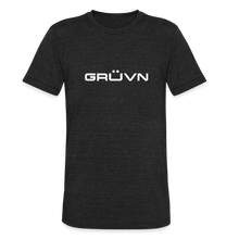 Load image into Gallery viewer, GRÜVN Unisex Tri-Blend T-Shirt - White (5 styles) - heather black