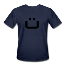 Load image into Gallery viewer, "Start Dinkin' & GRÜVN" (on back) Men’s Moisture Wicking Performance T-Shirt (4 Colors) - navy