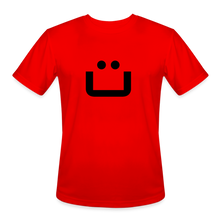 Load image into Gallery viewer, "Start Dinkin' & GRÜVN" (on back) Men’s Moisture Wicking Performance T-Shirt (4 Colors) - red