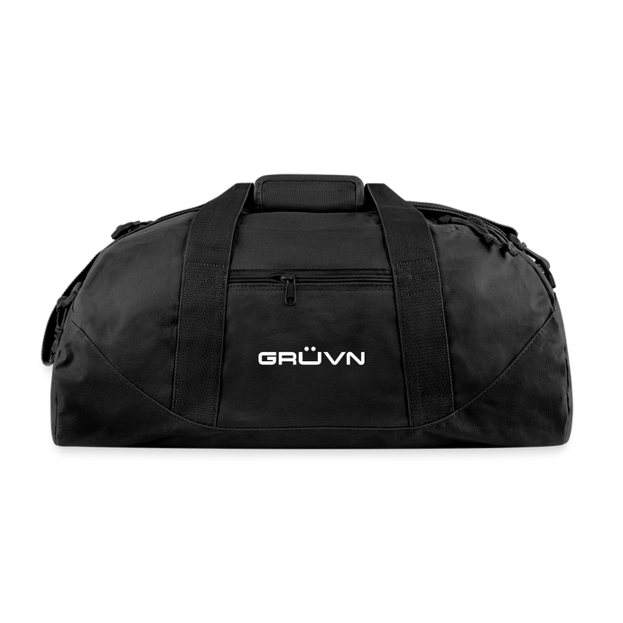 GRÜVN Recycled Duffel Bag - 4 Colors - black