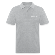 Load image into Gallery viewer, GRÜVN Men's Pique Polo Shirt - 3 Colors - heather gray
