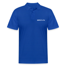 Load image into Gallery viewer, GRÜVN Men's Pique Polo Shirt - 3 Colors - royal blue
