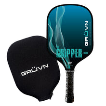 Load image into Gallery viewer, GRUVN GRIPPER-16HD hybrid graphite control pickleball paddles polypropylene core
