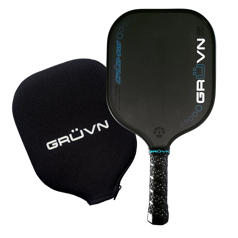 GRUVN CRUZ-16S Gen 1.5 pickleball paddle carbon fiber standard wide body 16mm