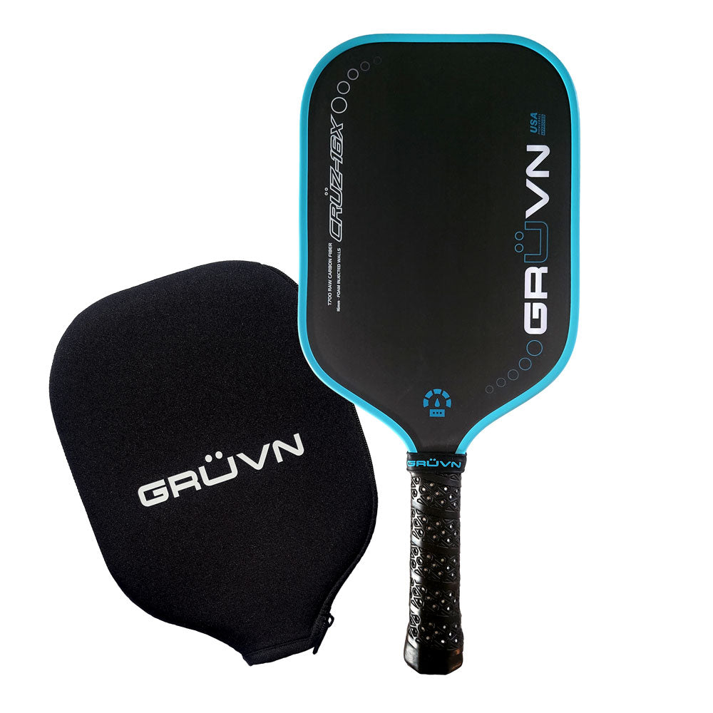 GRUVN CRUZ-16X pickleball paddle Gen 1.5 carbon fiber 16mm