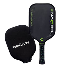 Load image into Gallery viewer, GRUVN CRUZN-16X pickleball paddle carbon fiber green 
