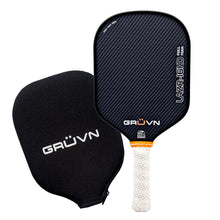 Load image into Gallery viewer, GRUVN LAZR-16HD Full Foam pickleball paddle hybrid shape blue

