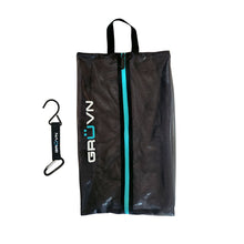 Load image into Gallery viewer, GRUVN pickleball shoe bag with fence hook
